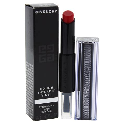 givenchy 11 rouge rebelle|Givenchy Rouge Rebelle (11) Rouge Interdit Vinyl Color .